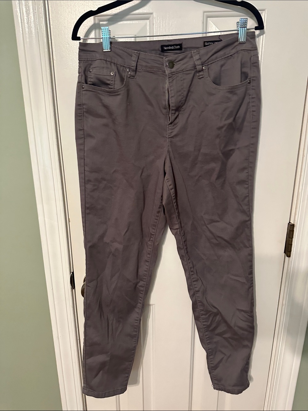 Nordstrom Charcoal Gray Skinny Jeans
